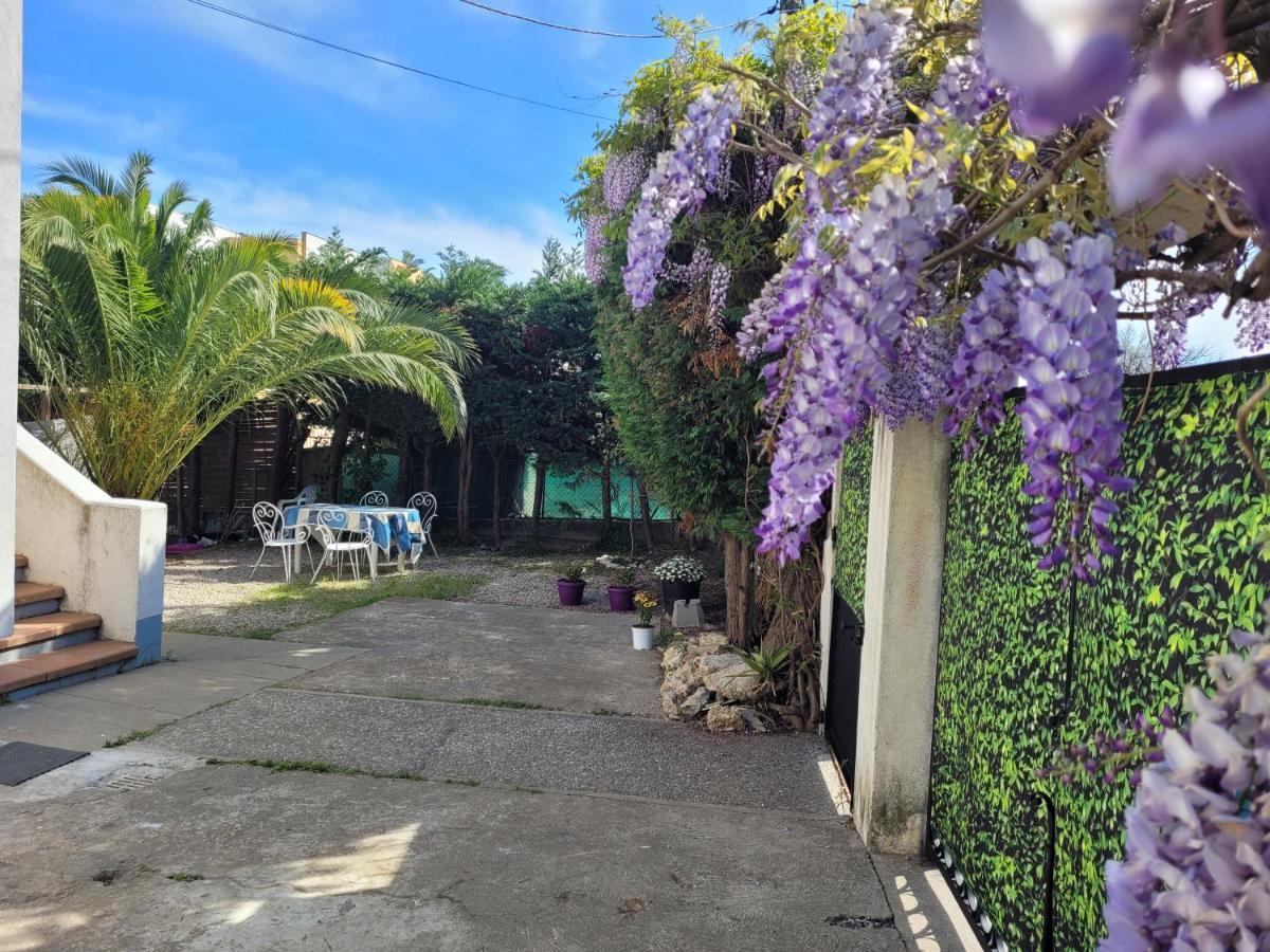 Villa La Desiree - Haut De Villa, 68M2, 8 Personnes Max, Climatise, 4 Etoiles, 120M2 De Jardin Et Parking, Wifi, Vu Mer Антиб Экстерьер фото